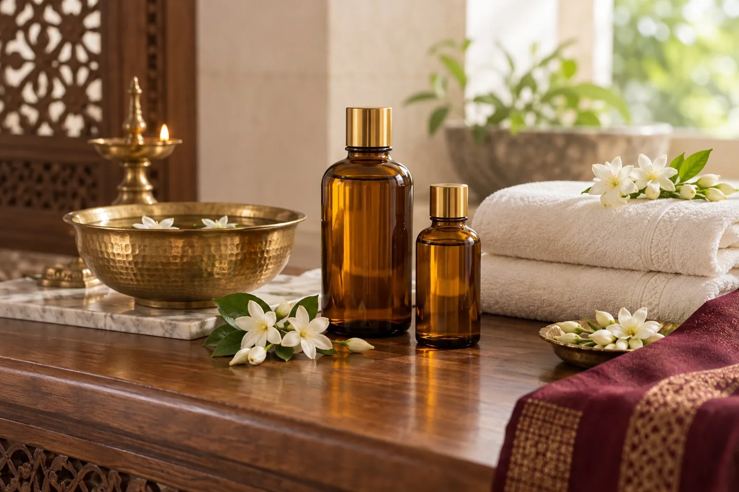 Aromatherapy Massage wellness setting